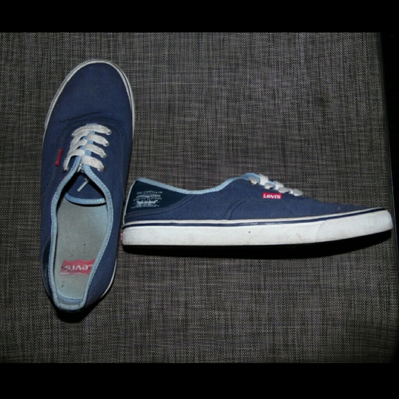 Levis blue shoes Clearance
